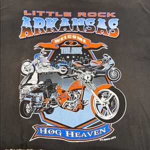 Men’s Biker Graphic T-Shirt 2016 Little Rock 3X
